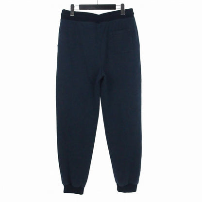 Louis Vuitton Silk Blend Signature Track Trousers Sweatshirt Pants L Navy Uqq — view 2