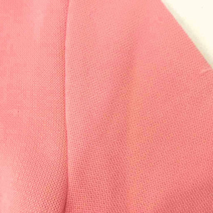 Loewe Cropped Knit Sweater Leather Patch Short Sleeve S Pink — view 6