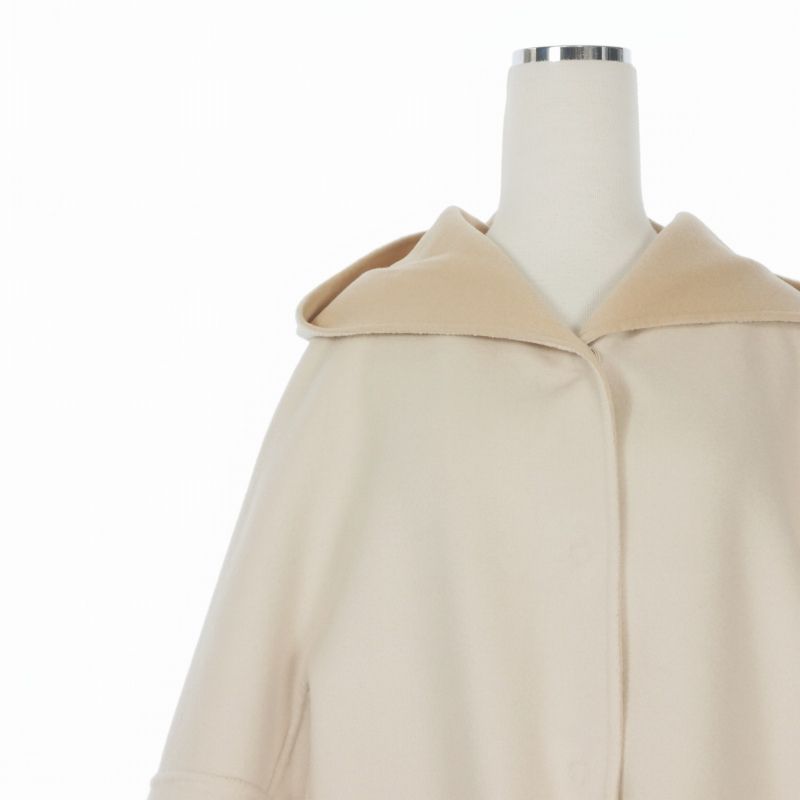 Max Mara Weekend Line Kuchitoamano Reversible Hooded Double Face Coat Jacket — view 7
