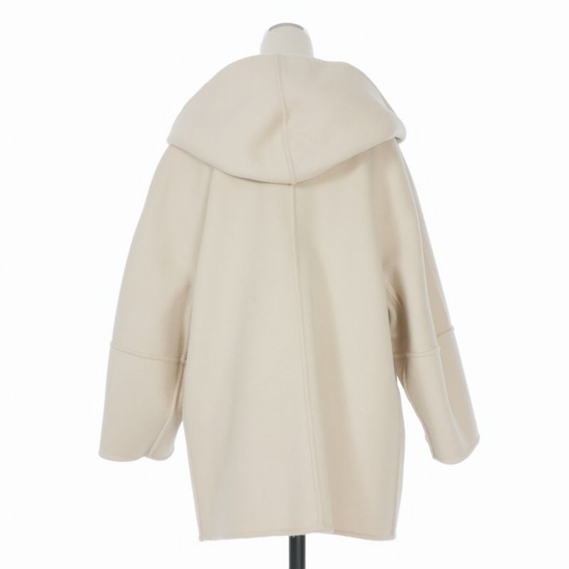 Max Mara Weekend Line Kuchitoamano Reversible Hooded Double Face Coat Jacket — view 6