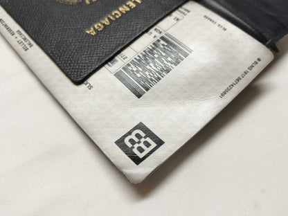 Balenciaga Wallet Passport Black Leather — view 8