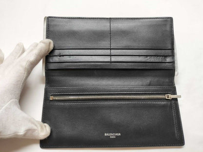 Balenciaga Wallet Passport Black Leather — view 5