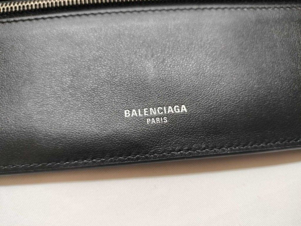 Balenciaga Wallet Passport Black Leather — view 6
