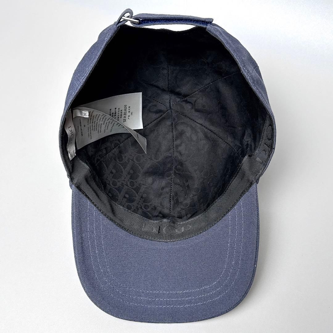 Dior Baseball Cap Logo Navy Hat — view 7