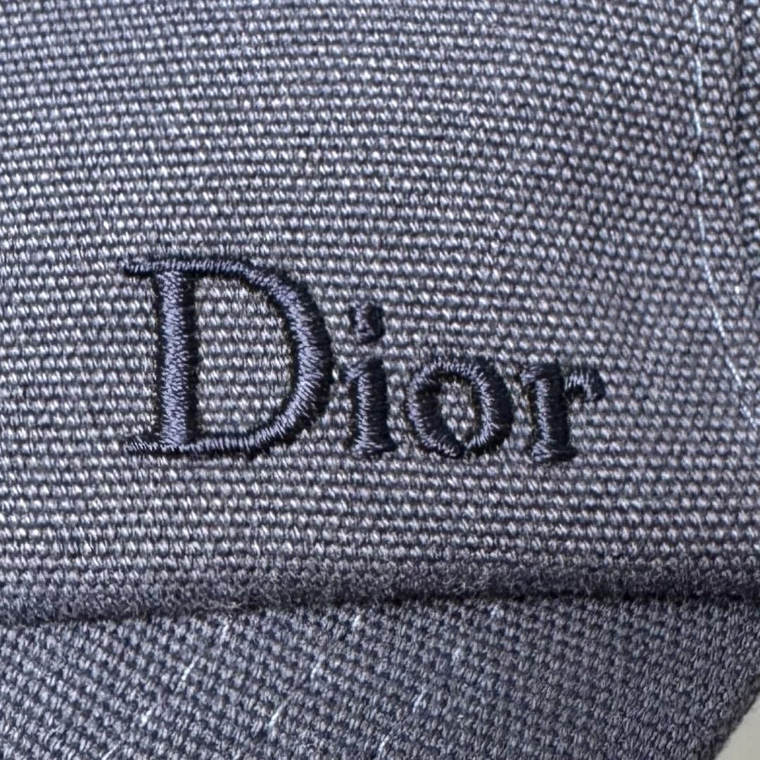 Dior Baseball Cap Logo Navy Hat — view 8