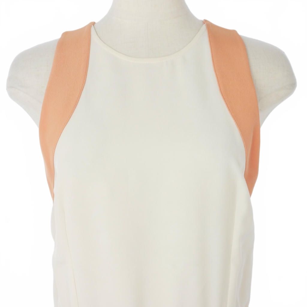 Fendi Color Block Dress Sleeveless Long Length 38 Multicolor — view 2