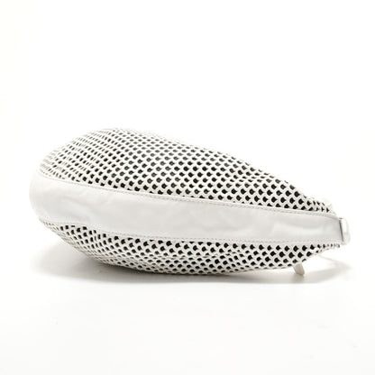 Dior Shoulder Bag Perforated Hobo Leather — view 4