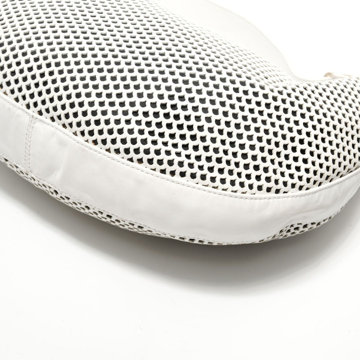Dior Shoulder Bag Perforated Hobo Leather — view 6