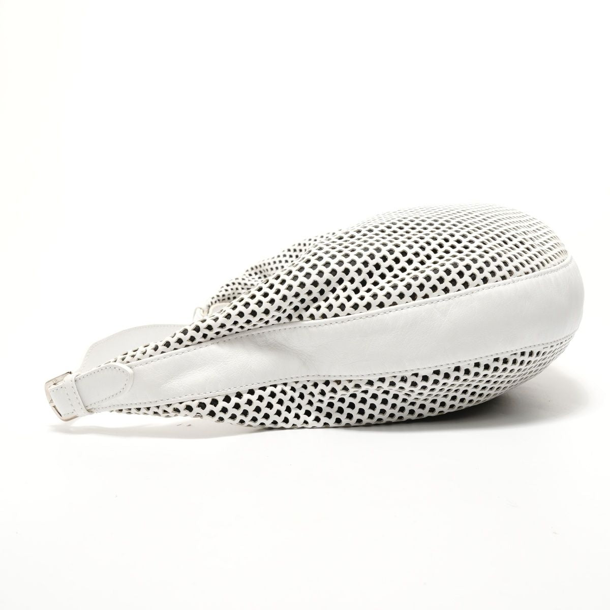 Dior Shoulder Bag Perforated Hobo Leather — view 3