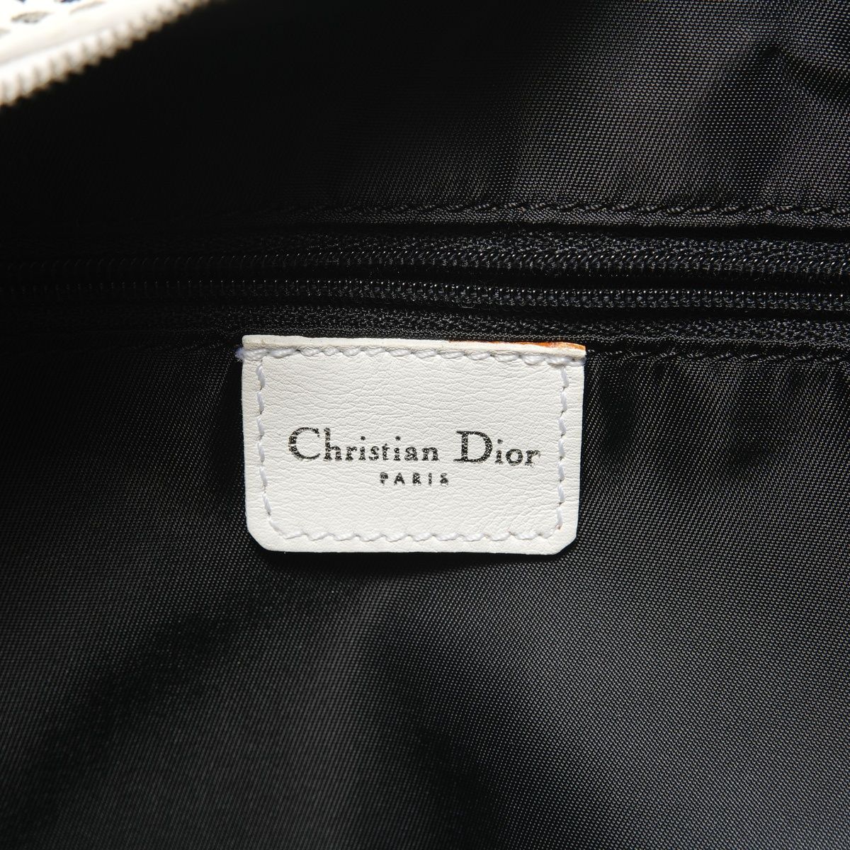 Dior Shoulder Bag Perforated Hobo Leather — view 9