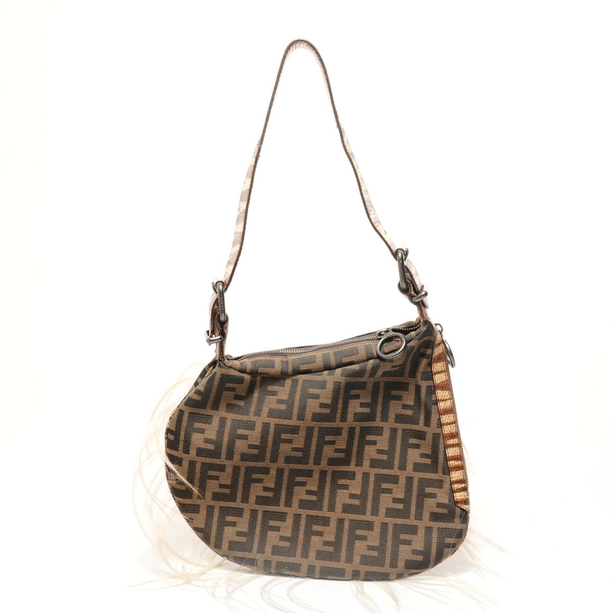 Fendi Shoulder Bag Zucca Canvas — view 2