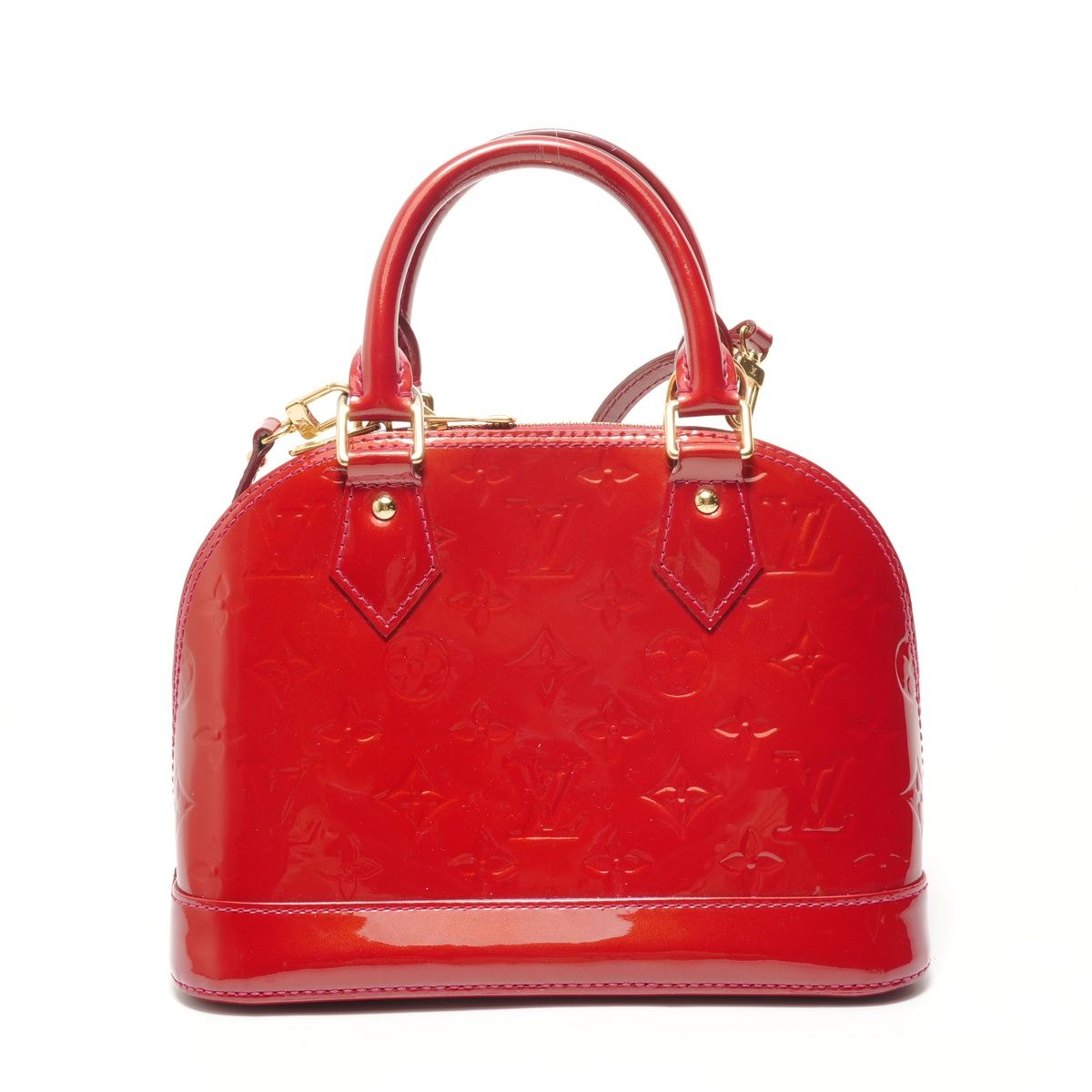 Louis Vuitton Handbag Alma BB Monogram Vernis 2-Way — view 2