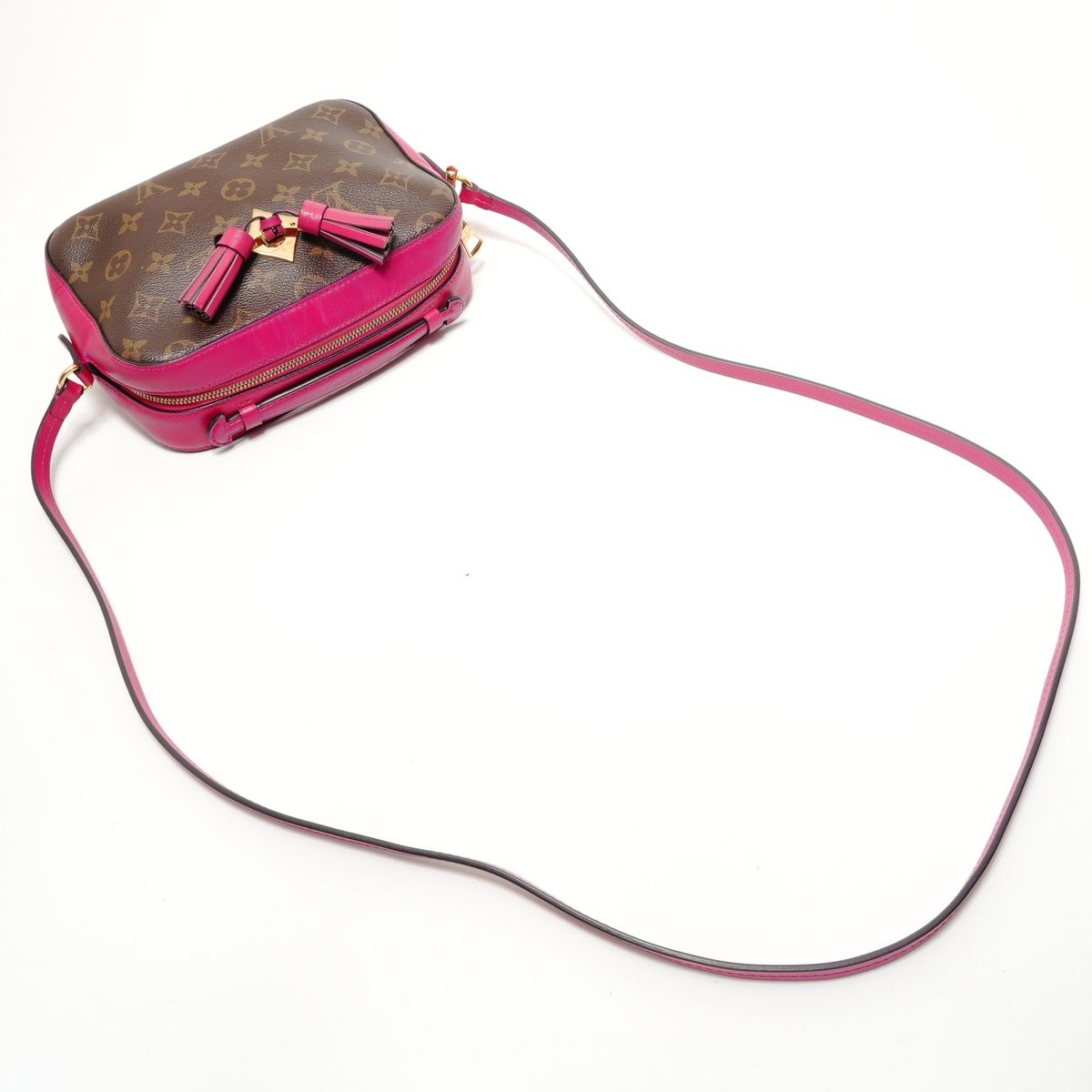 Louis Vuitton Shoulder Bag Monogram Saintonge — view 8