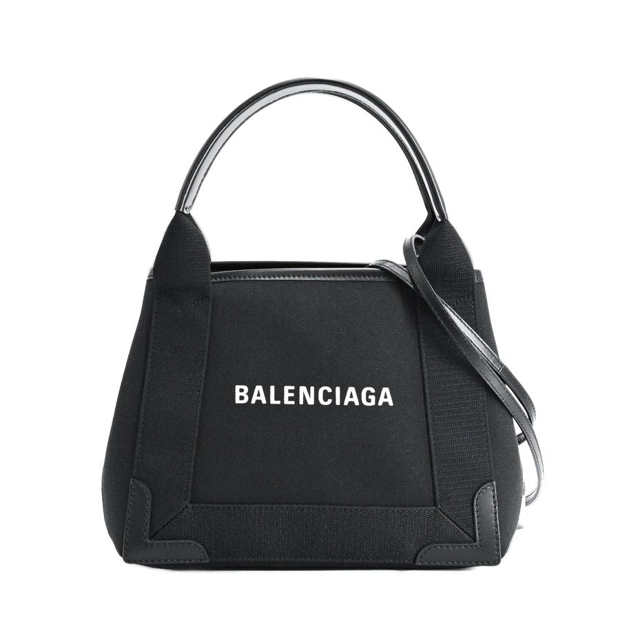 Balenciaga Handbag Navy Cabas XS