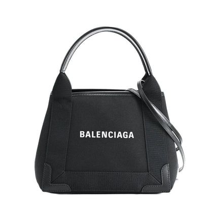 Balenciaga Handbag Navy Cabas XS