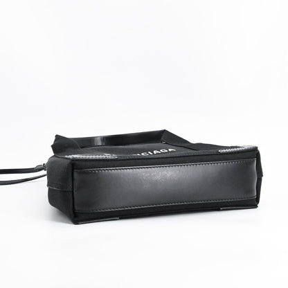 Balenciaga Handbag Navy Cabas XS — view 5