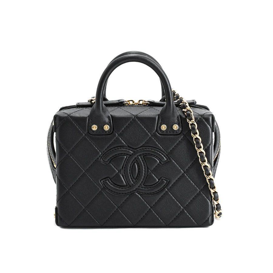 Chanel Shoulder Bag Small Vanity Case