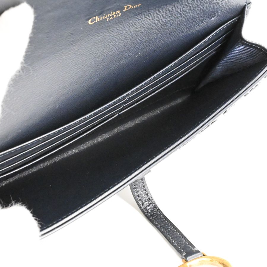 Dior Chain Wallet Saddle Pouch Small — view 4