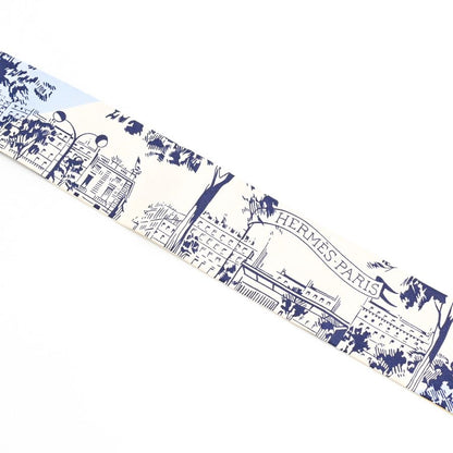 Hermes Scarf Twilly Scarves Beige — view 2