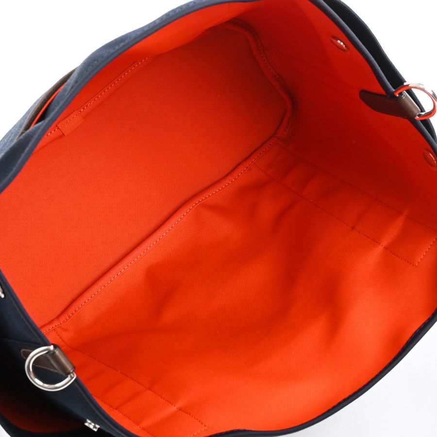 Hermes Tote Blue — view 4