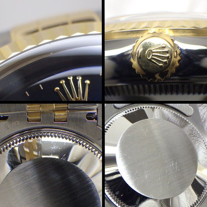 Rolex Watch Datejust P Number 10 Points Diamond Index Blue Gradation Dial Date — view 6