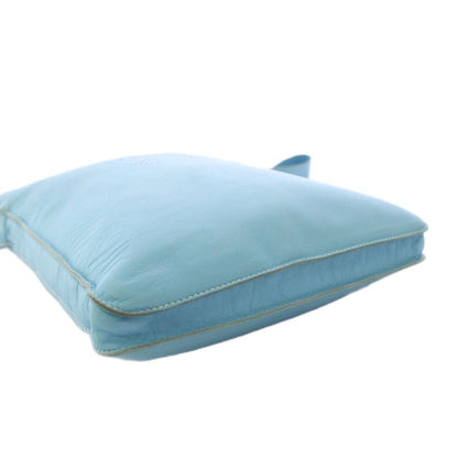Hermes Clou de Selle Shoulder Bag Light Blue KH — view 4