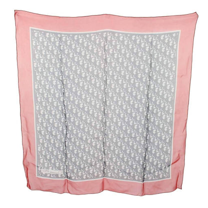 Dior Scarf Trotter Pattern All Over Red Navy White YT — view 2