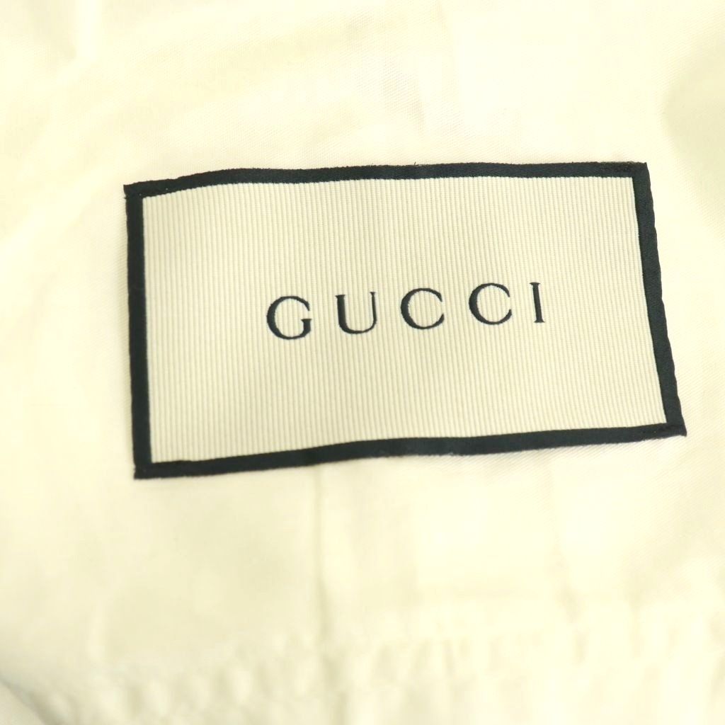 Gucci Side Sherry Line Dress Short Sleeve Knee Length 40 Navy SY — view 6