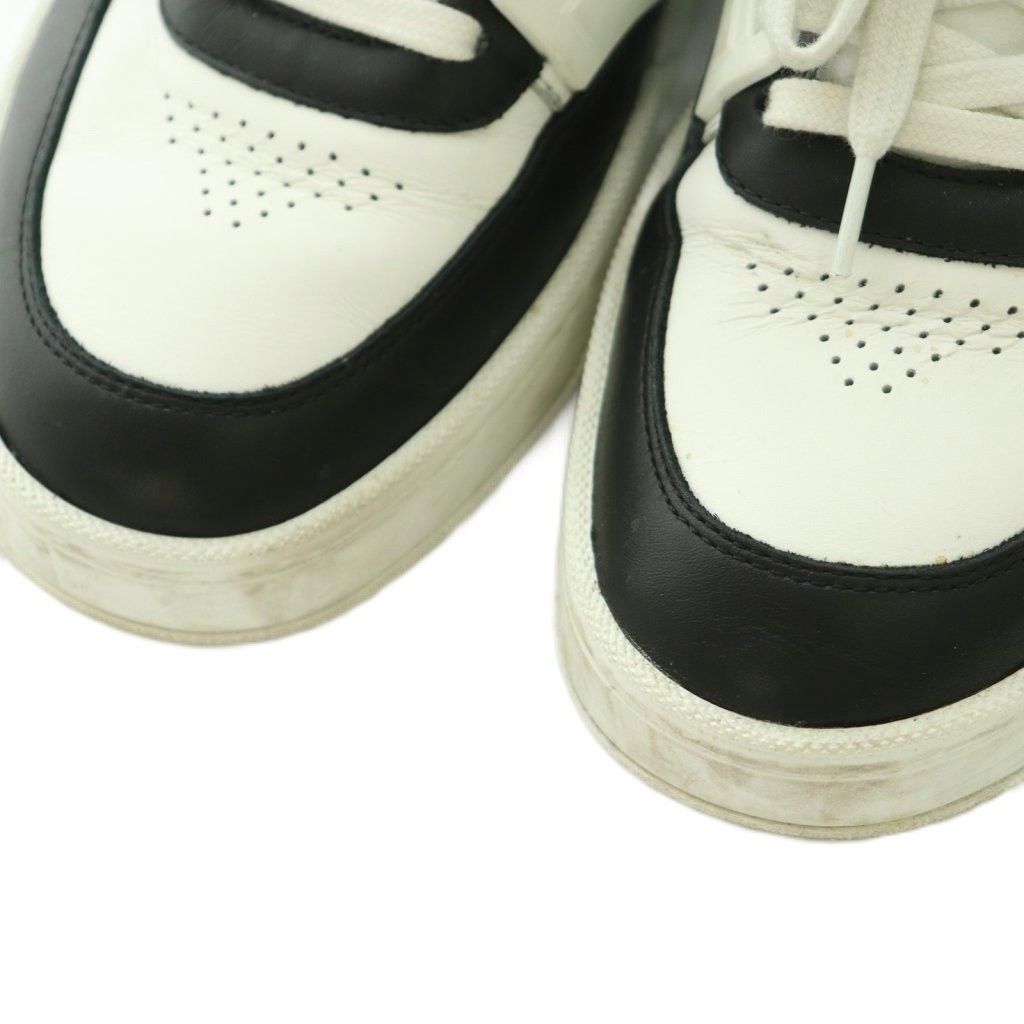Celine Low Sneakers Shoes 40 White Black AD — view 3