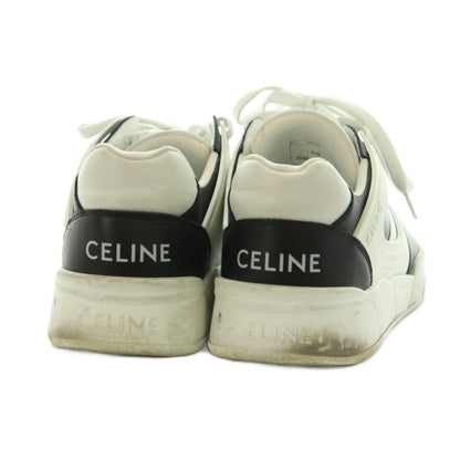 Celine Low Sneakers Shoes 40 White Black AD — view 5