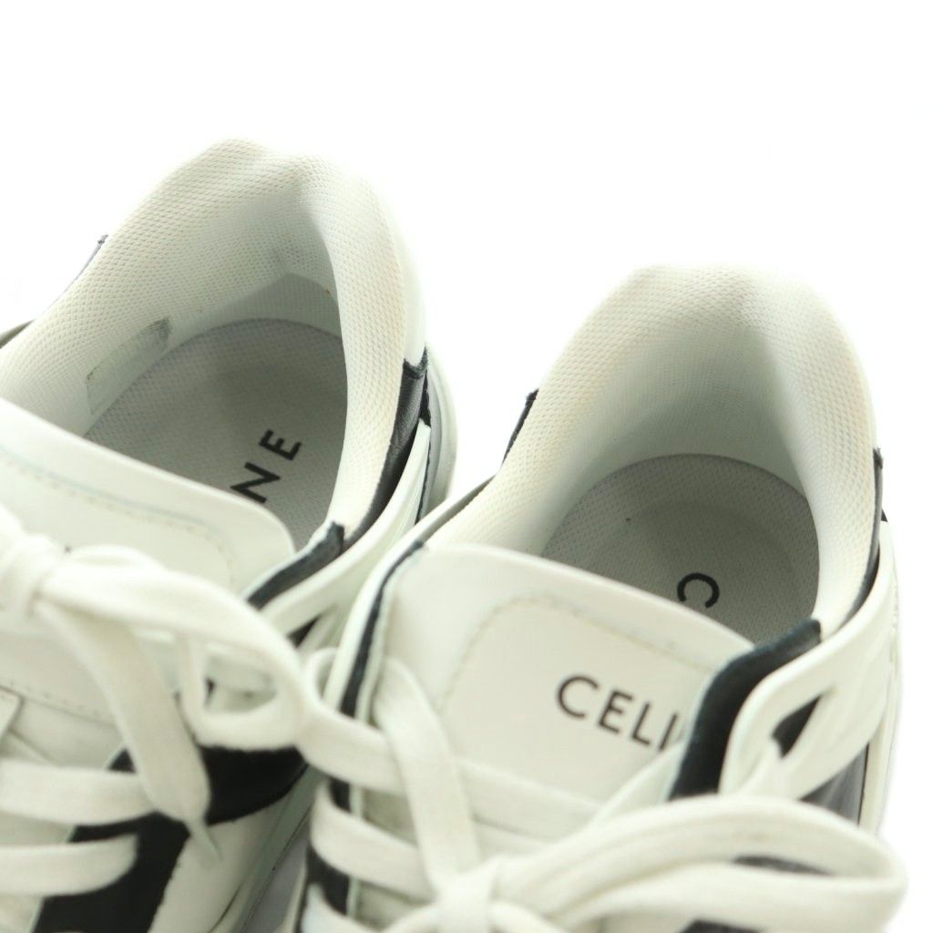 Celine Low Sneakers Shoes 40 White Black AD — view 4
