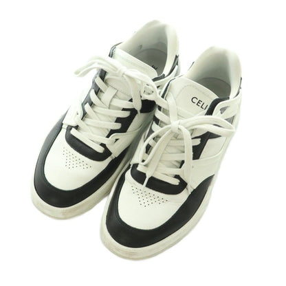 Celine Low Sneakers Shoes 40 White Black AD — view 2