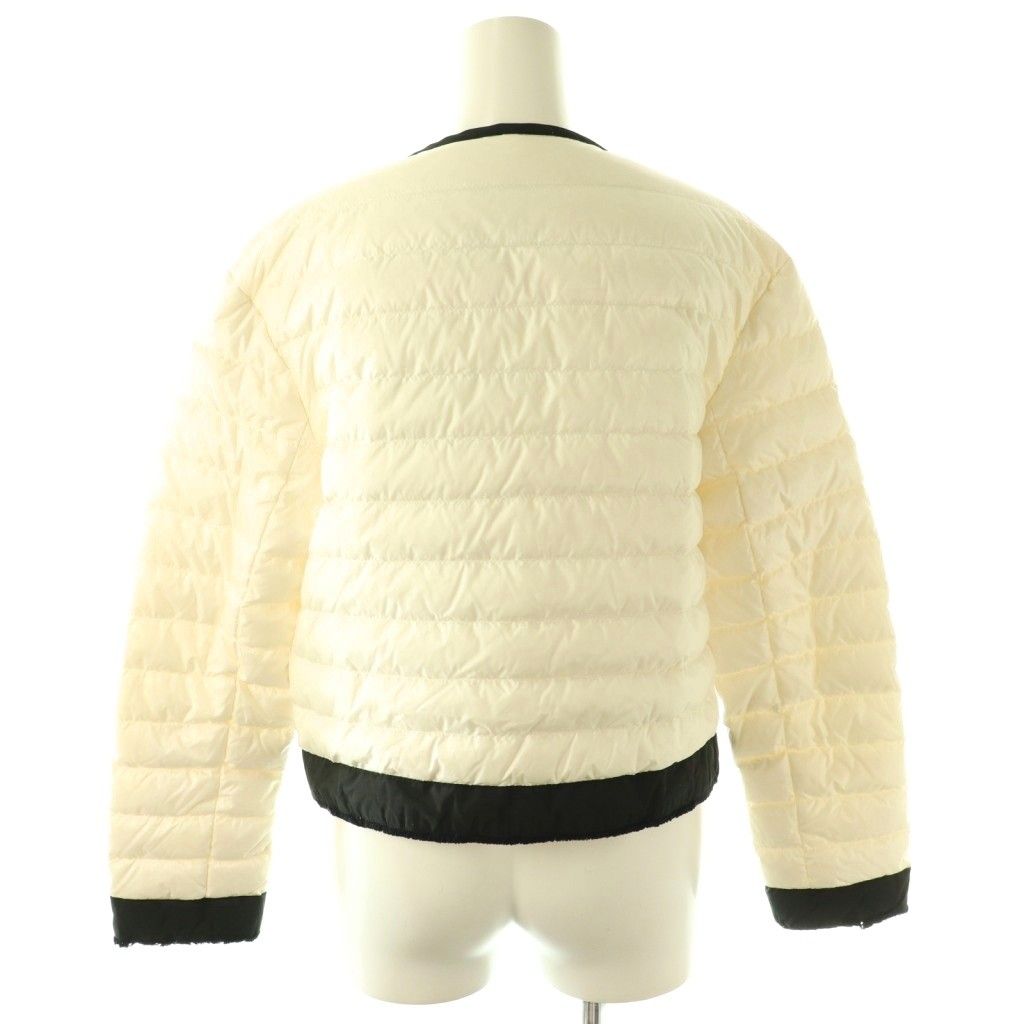 Moncler Remoulis Down Jacket Zip Up 00 Off White — view 2