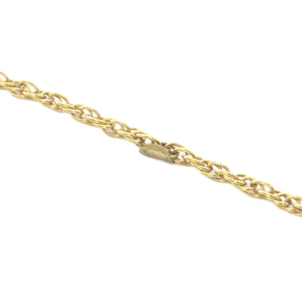 Chanel Medal Necklace Gold — view 6