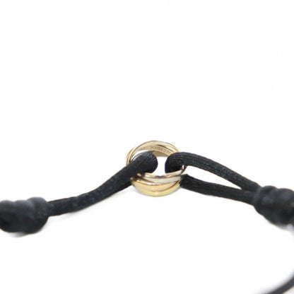 Cartier Trinty Bracelet Cord 18k Yellow Gold YG Pink PG White WG BB — view 6