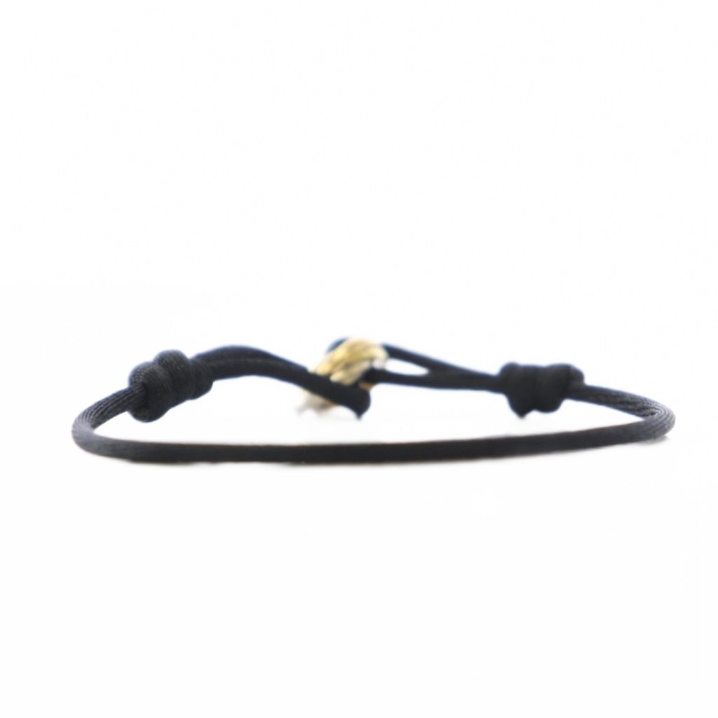 Cartier Trinty Bracelet Cord 18k Yellow Gold YG Pink PG White WG BB — view 4