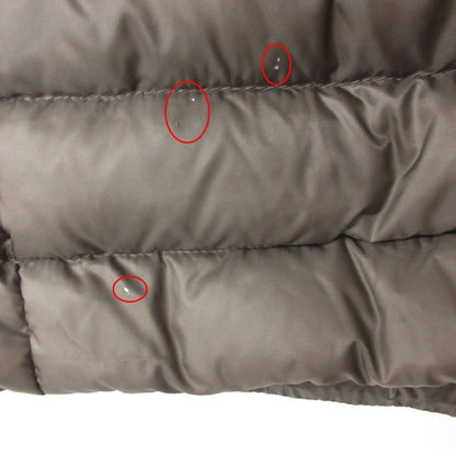 Moncler Dress Abito Knit Down Jacket Docking Turtleneck Short Sleeve Knee — view 6