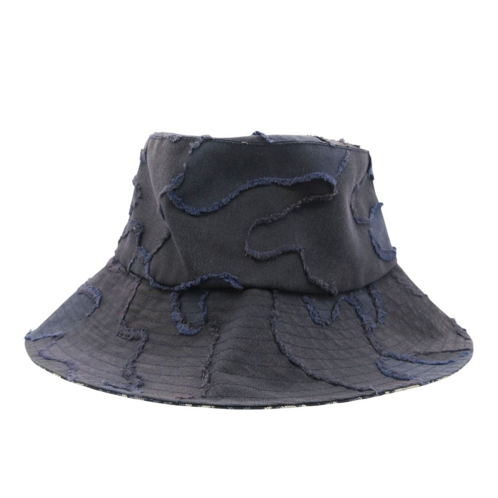 Dior Hat Trotter Pattern Oak Bucket Hat Navy — view 2