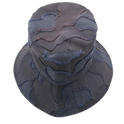 Dior Hat Trotter Pattern Oak Bucket Hat Navy — view 4