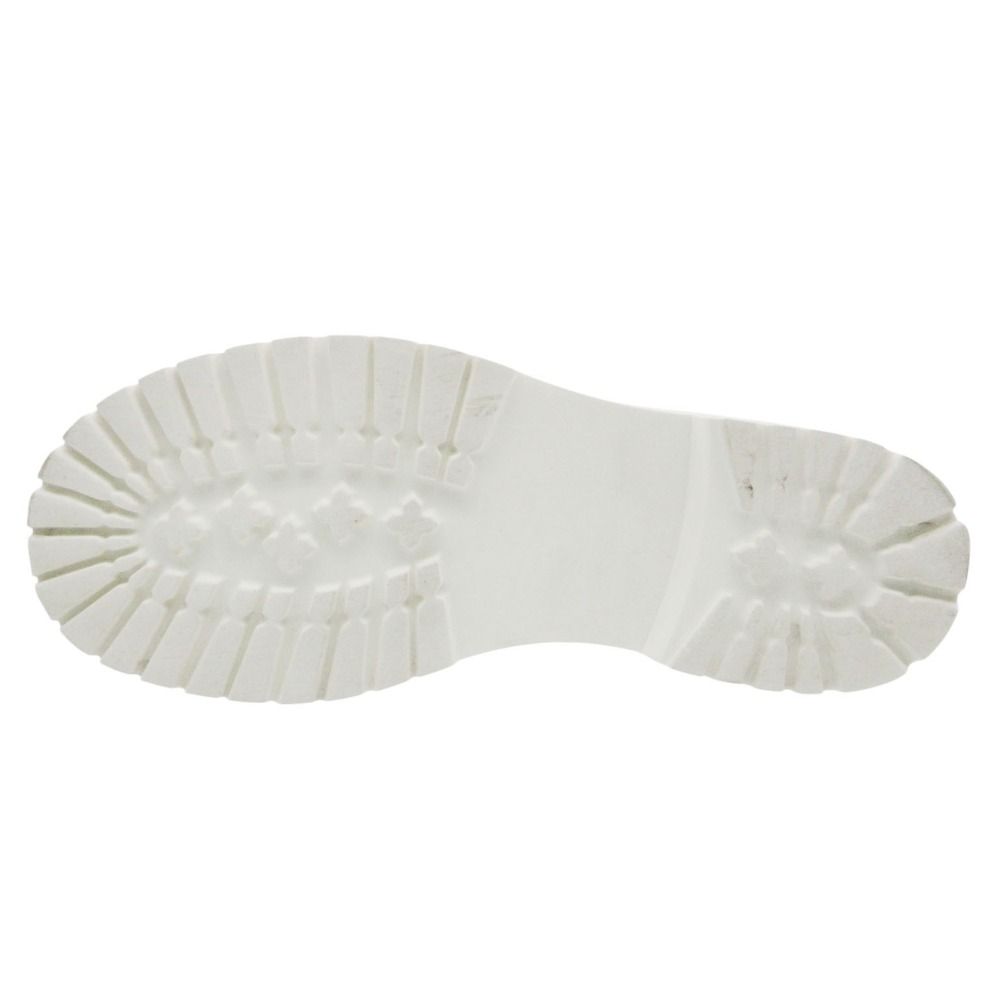 Dolce & Gabbana Boots Stitch Side Gore Lace Up Middle Shoes White — view 3