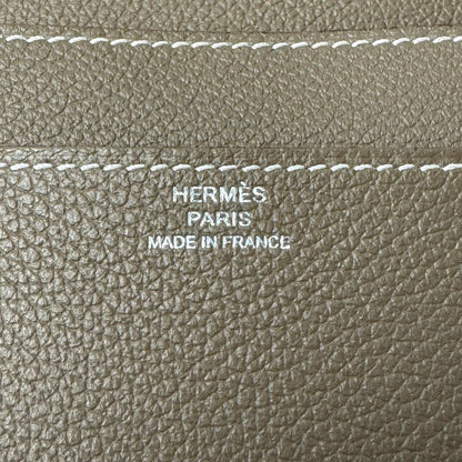Hermes Rmstoutenmain Etoupe Wallet — view 9