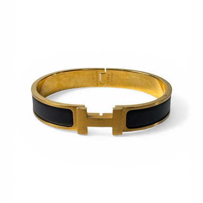 Hermes Click HH Bracelet TS Noir Matte T5