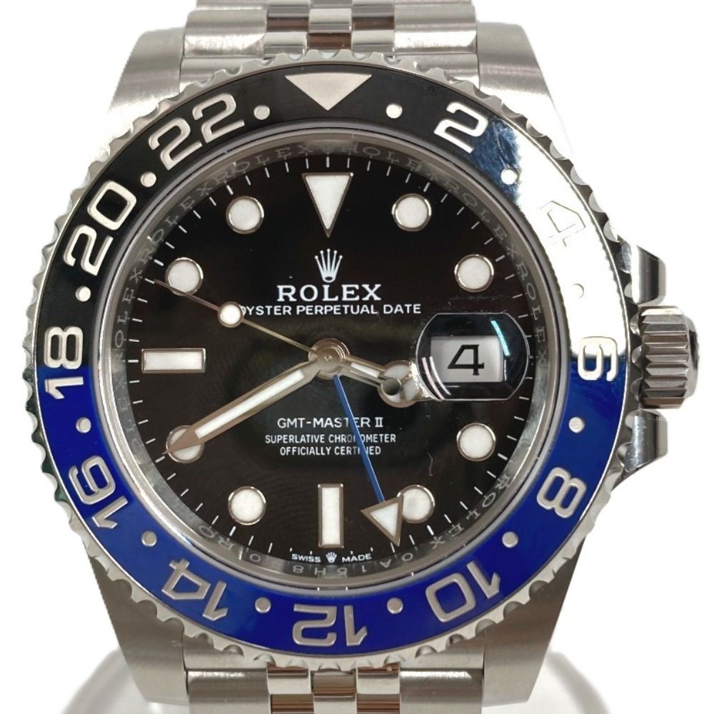 Rolex Watch GMT Master II SS Black