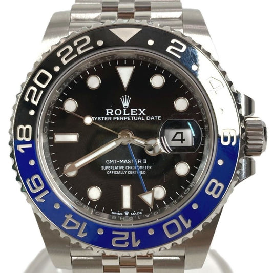 Rolex Watch GMT Master II SS Black
