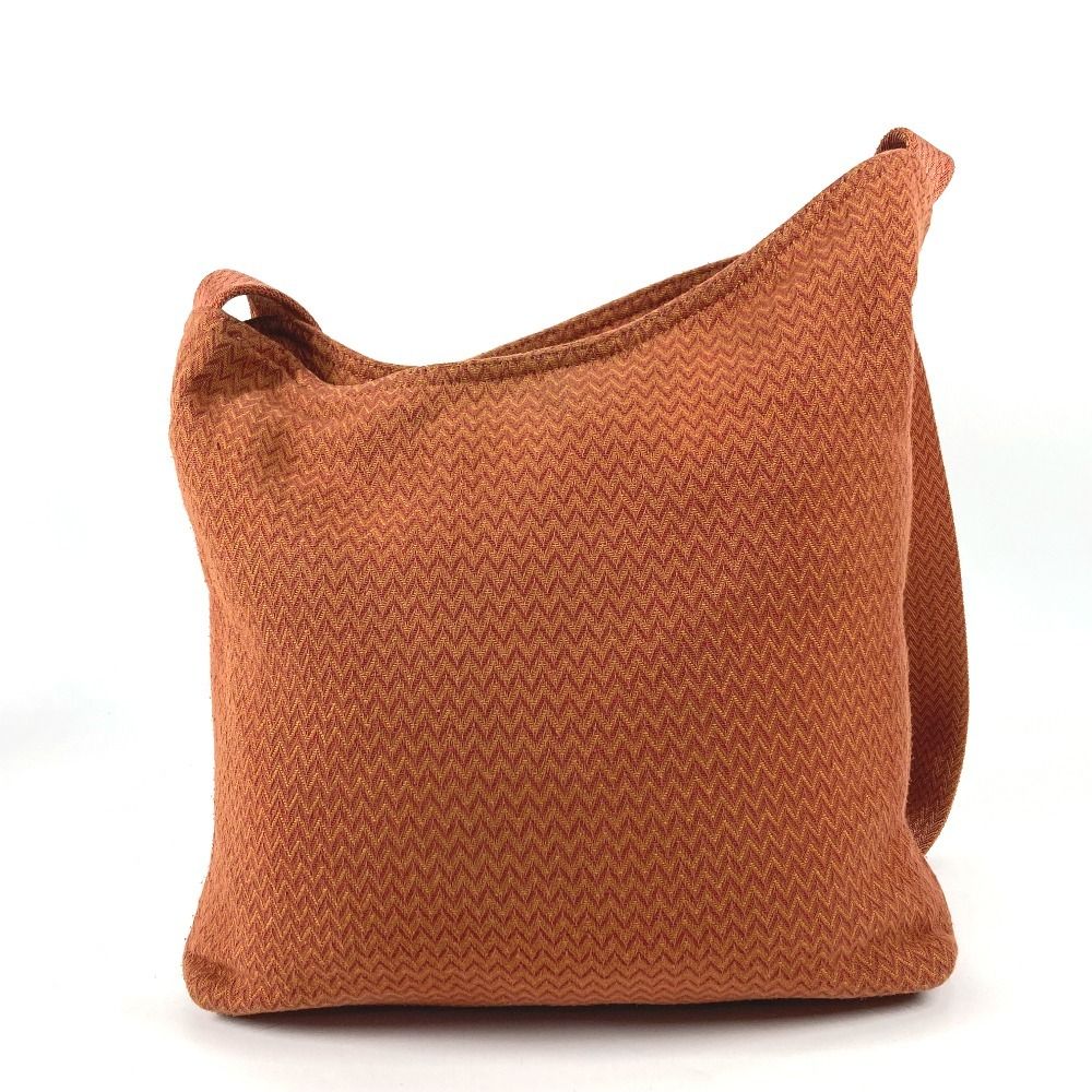 Hermes Shoulder Bag Sac de Panthere Canvas Orange — view 2