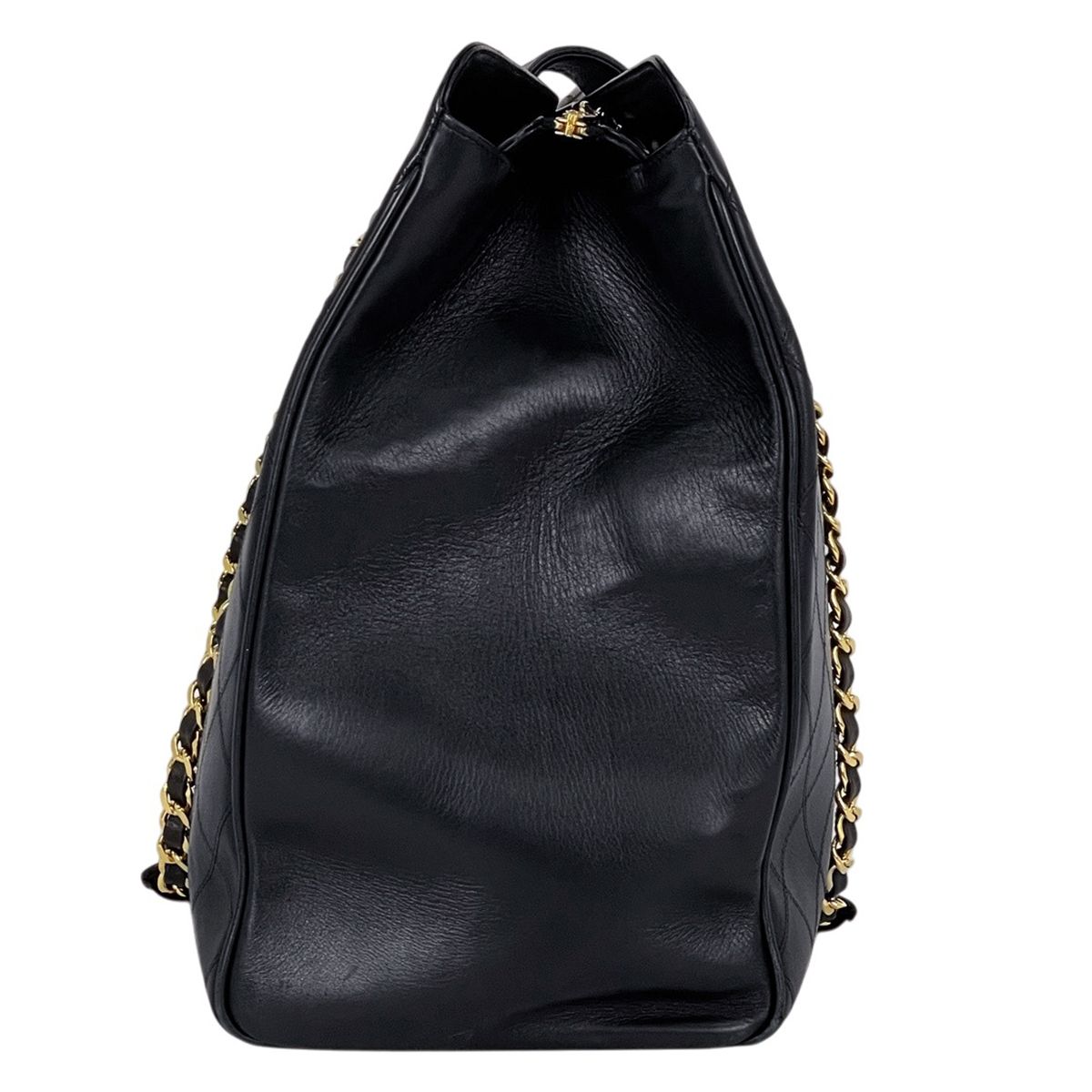 Chanel Bicolor Chain Tote Super — view 4