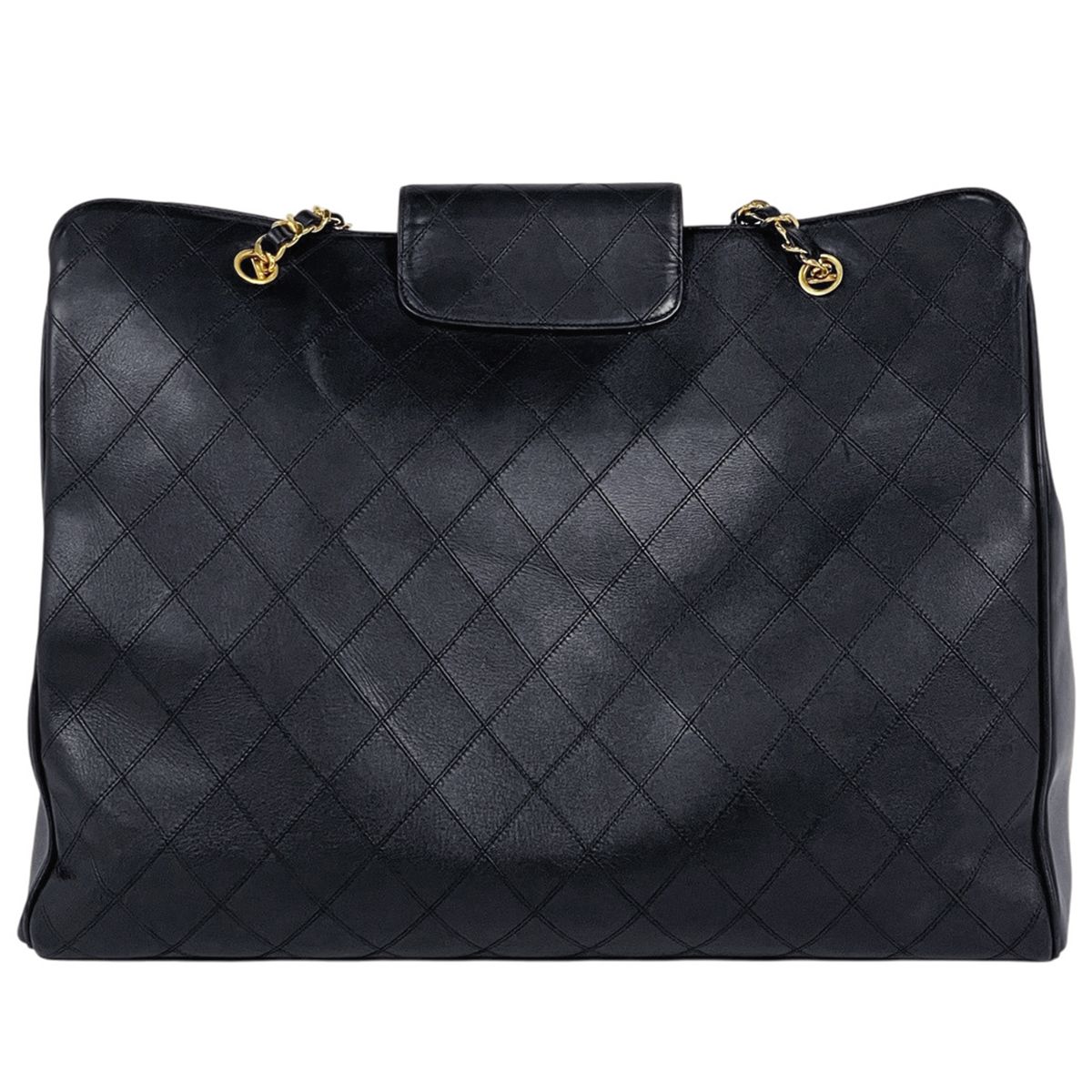 Chanel Bicolor Chain Tote Super — view 3