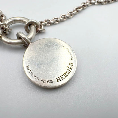 Hermes Amulet Series Exlibris Silver Necklace — view 4