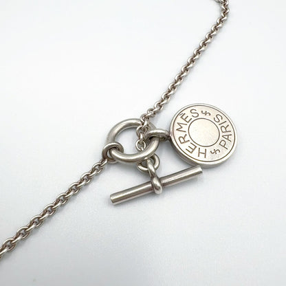 Hermes Amulet Series Exlibris Silver Necklace — view 6
