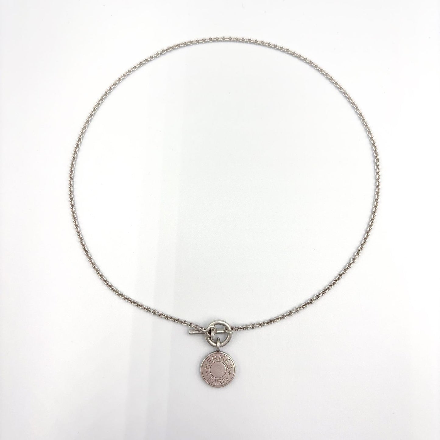 Hermes Amulet Series Exlibris Silver Necklace — view 3